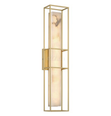 Бра Quintiesse QN-BLAKLEY-L-BG Eurofase Blakley Blakley 1 Lt Wall Light Large Matte Gold, 20 Вт, 1750 лм, 3000К