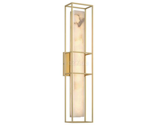 Бра Quintiesse QN-BLAKLEY-L-BG Eurofase Blakley Blakley 1 Lt Wall Light Large Matte Gold, 20 Вт, 1750 лм, 3000К