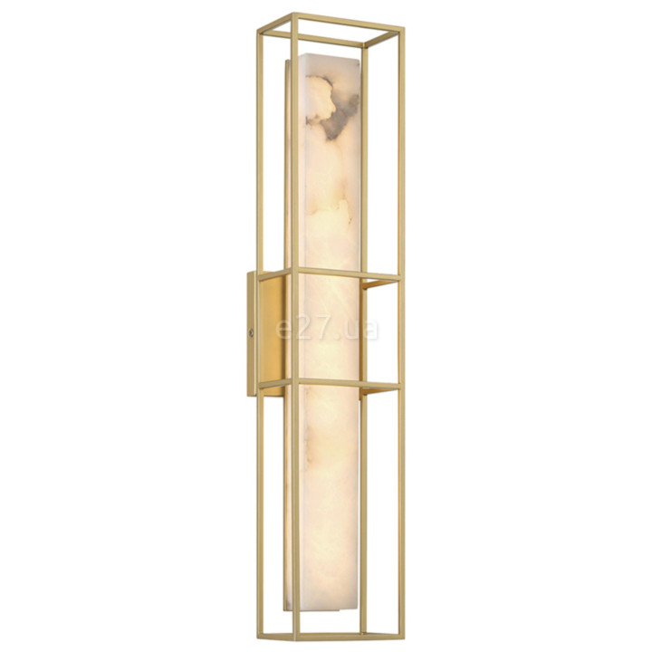 Бра Quintiesse QN-BLAKLEY-L-BG Eurofase Blakley Blakley 1 Lt Wall Light Large Matte Gold, 20 Вт, 1750 лм, 3000К · Quintiesse · quintiesse-qn-blakley-l-bg