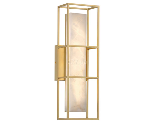 Бра Quintiesse QN-BLAKLEY-M-BG Eurofase Blakley Blakley 1 Lt Wall Light Medium Matte Gold, 13 Вт, 800 лм, 3000К