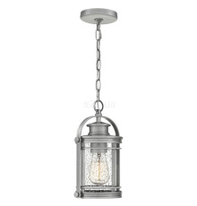 Підвісний світильник Quintiesse QN-BOOKER8-S-IA Quoizel Booker Booker 1 Light Small Chain Lantern Industrial Aluminium