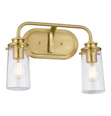 Бра Quintiesse QN-BRAELYN2-BB Kichler Braelyn Braelyn 2 Light Wall Light Brushed Brass