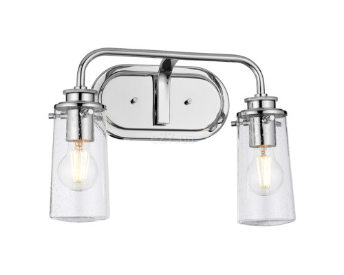 Бра Quintiesse QN-BRAELYN2-PC Kichler Braelyn Braelyn 2 Light Wall Light Polished Chrome