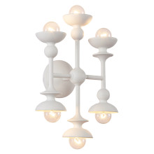 Бра Quintiesse QN-CADENCE-6WB-WHT Alora Cadence Cadence 6 lt Wall Light Antique White · Quintiesse · quintiesse-qn-cadence-6wb-wht