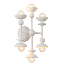 Бра Quintiesse QN-CADENCE-6WB-WHT Alora Cadence Cadence 6 lt Wall Light Antique White
