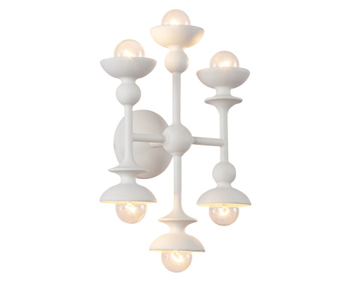 Бра Quintiesse QN-CADENCE-6WB-WHT Alora Cadence Cadence 6 lt Wall Light Antique White