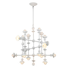 Люстра Quintiesse QN-CADENCE18-WHT Alora Cadence Cadence 18 lt Chandelier Antique White · Quintiesse · quintiesse-qn-cadence18-wht