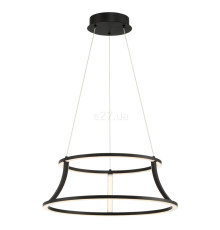 Підвісний світильник Quintiesse QN-CADOUX-P-BK Eurofase Cadoux Cadoux Pendant Chandelier Matte Black, 54 Вт, 1490 лм, 3000К