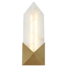 Бра Quintiesse QN-CAESAR-W-S-VBS-AR Alora Caesar Caesar Small LED Wall Light Vintage Brass, 11 Вт, 420 лм, 3000К · Quintiesse · quintiesse-qn-caesar-w-s-vbs-ar
