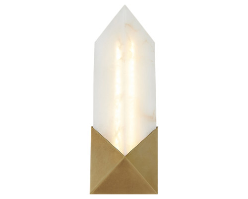 Бра Quintiesse QN-CAESAR-W-S-VBS-AR Alora Caesar Caesar Small LED Wall Light Vintage Brass, 11 Вт, 420 лм, 3000К