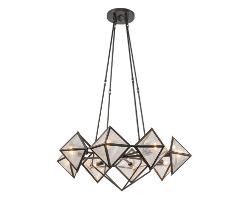 Люстра Quintiesse QN-CAIRO8-UBZ-CR Alora Cairo Cairo 8 lt Chandelier Urban Bronze
