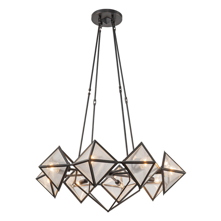 Люстра Quintiesse QN-CAIRO8-UBZ-CR Alora Cairo Cairo 8 lt Chandelier Urban Bronze · Quintiesse · quintiesse-qn-cairo8-ubz-cr