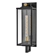 Бра Quintiesse QN-CATALINA-L Hinkley Catalina Catalina 1 lt Large Wall Lantern Black with Burnished Bronze accents