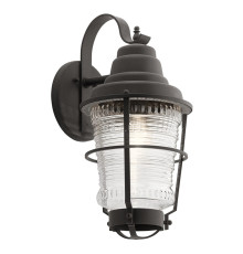 Бра Quintiesse QN-CHANCE-HARBOR-L Kichler Chance Harbor Chance Harbor 1 Light Large Wall Lantern Weathered Zinc