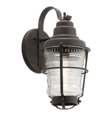 Бра Quintiesse QN-CHANCE-HARBOR-M Kichler Chance Harbor Chance Harbor 1 Light Medium Wall Lantern Weathered Zinc