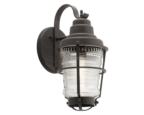 Бра Quintiesse QN-CHANCE-HARBOR-M Kichler Chance Harbor Chance Harbor 1 Light Medium Wall Lantern Weathered Zinc