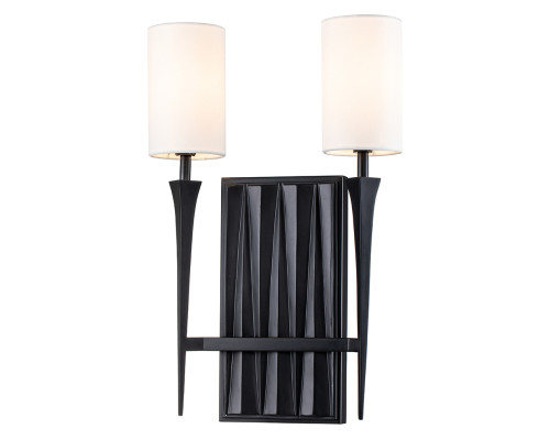 Бра Quintiesse QN-CREST-2WB-BLK Crest 2 lt Wall Light Matte Black