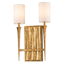 Бра Quintiesse QN-CREST-2WB-DG Crest 2 lt Wall Light Gold Leaf · Quintiesse · quintiesse-qn-crest-2wb-dg
