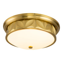Люстра Quintiesse QN-EPSILON-F-M-AB-O Epsilon 3 lt Ceiling Flush Aged Brass · Quintiesse · quintiesse-qn-epsilon-f-m-ab-o