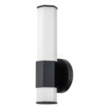 Бра Quintiesse QN-FACET-LED1-BK-BATH Hinkley Facet Facet Single LED Wall Light Matte Black, 12 Вт, 1080 лм, 3000К · Quintiesse · quintiesse-qn-facet-led1-bk-bath