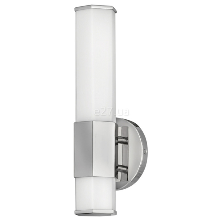 Бра Quintiesse QN-FACET-LED1-PC-BATH Hinkley Facet Facet Single LED Wall Light Polished Chrome, 12 Вт, 1080 лм, 3000К · Quintiesse · quintiesse-qn-facet-led1-pc-bath