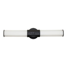 Підсвітка для дзеркала Quintiesse QN-FACET-LED2-BK-BATH Hinkley Facet Facet Dual LED Wall Light Matte Black, 12 Вт, 2160 лм, 3000К · Quintiesse · quintiesse-qn-facet-led2-bk-bath