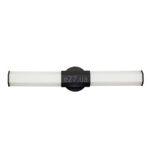 Підсвітка для дзеркала Quintiesse QN-FACET-LED2-BK-BATH Hinkley Facet Facet Dual LED Wall Light Matte Black, 12 Вт, 2160 лм, 3000К
