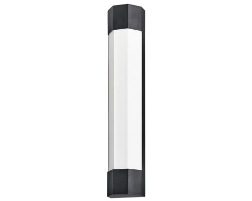 Підсвітка для дзеркала Quintiesse QN-FACET-LED3-BK-BATH Hinkley Facet Facet Large LED Wall Light Black, 22 Вт, 1850 лм, 3000К