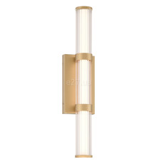 Бра Quintiesse QN-FAYTON-M-BG Eurofase Fayton Fayton Medium LED Wall Light Matte Gold, 21.6 Вт, 1477 лм, 3000К