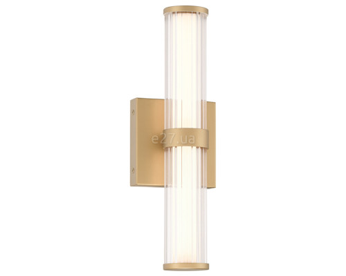 Бра Quintiesse QN-FAYTON-S-BG Eurofase Fayton Fayton Small LED Wall Light Matte Gold, 14 Вт, 985 лм, 3000К