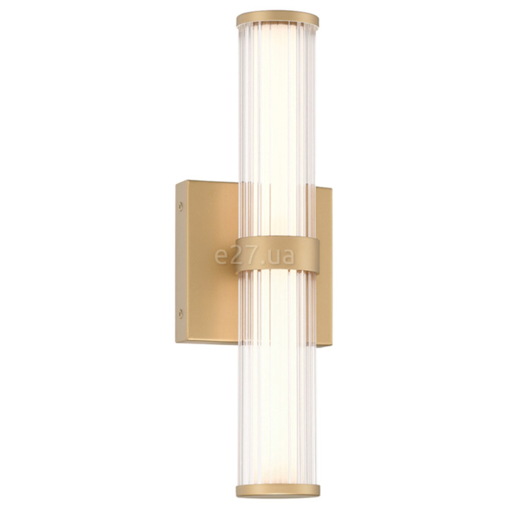 Бра Quintiesse QN-FAYTON-S-BG Eurofase Fayton Fayton Small LED Wall Light Matte Gold, 14 Вт, 985 лм, 3000К · Quintiesse · quintiesse-qn-fayton-s-bg