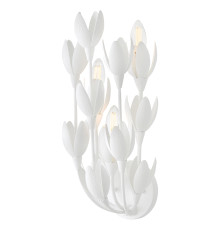 Бра Quintiesse QN-FLORA-3W-WHT Hinkley Flora Flora 3 lt Wall Light Textured Plaster
