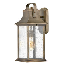 Бра Quintiesse QN-GRANT-M-BU Hinkley Grant Grant 1 Light Medium Wall Lantern Burnished Bronze