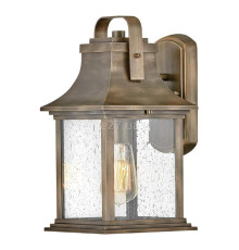 Бра Quintiesse QN-GRANT-S-BU Hinkley Grant Grant 1 Light Small Wall Lantern Burnished Bronze