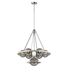 Люстра Quintiesse QN-HARPER7 Feiss Harper Harper 7 Light Chandelier Polished Nickel · Quintiesse · quintiesse-qn-harper7