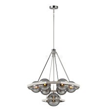 Люстра Quintiesse QN-HARPER7 Feiss Harper Harper 7 Light Chandelier Polished Nickel