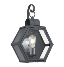 Бра Quintiesse QN-HEATH-M-MB Quoizel Heath Heath 1 Light Medium Wall Lantern Mottled Black