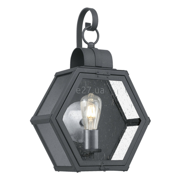 Бра Quintiesse QN-HEATH-M-MB Quoizel Heath Heath 1 Light Medium Wall Lantern Mottled Black · Quintiesse · quintiesse-qn-heath-m-mb