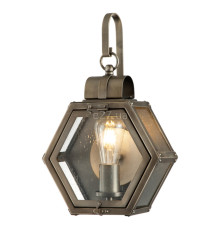 Бра Quintiesse QN-HEATH-S-BU Quoizel Heath Heath 1 Light Small Wall Lantern Burnished Bronze
