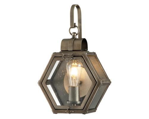Бра Quintiesse QN-HEATH-S-BU Quoizel Heath Heath 1 Light Small Wall Lantern Burnished Bronze