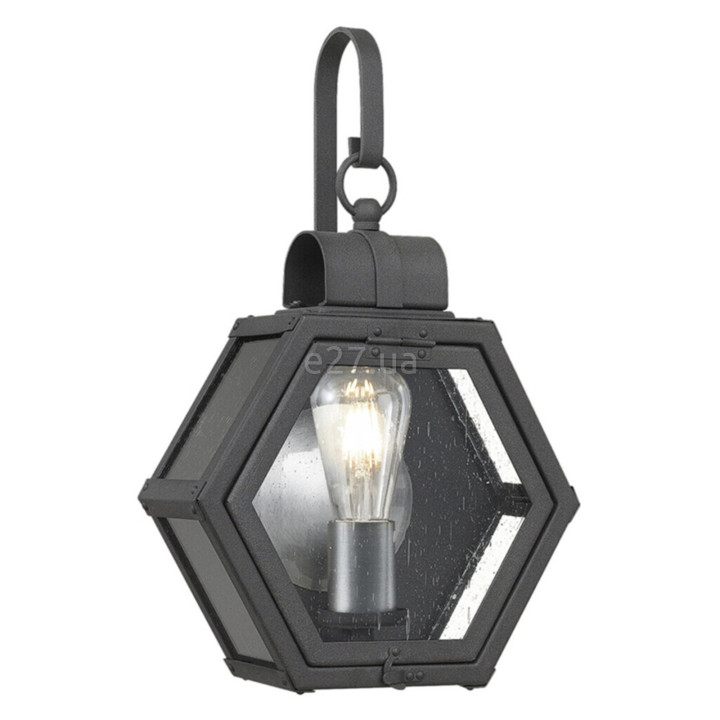 Бра Quintiesse QN-HEATH-S-MB Quoizel Heath Heath 1 Light Small Wall Lantern Mottled Black · Quintiesse · quintiesse-qn-heath-s-mb