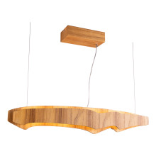 Люстра Quintiesse QN-HORIZON-LED-LP-100-TEAK Accord Horizon Horizon LED Linear 100cm Pendant Teak Veneer, 46 Вт, 2696 лм, 3000К · Quintiesse · quintiesse-qn-horizon-led-lp-100-teak