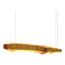 Люстра Quintiesse QN-HORIZON-LED-LP-140-TEAK Accord Horizon Horizon LED Linear 140cm Pendant Teak Veneer, 65 Вт, 3774 лм, 3000К · Quintiesse · quintiesse-qn-horizon-led-lp-140-teak