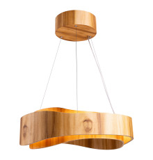 Люстра Quintiesse QN-HORIZON-RING-LED-60-TEAK Accord Horizon Horizon LED Large Ring Pendant Teak Veneer, 43 Вт, 1545 лм, 3000К