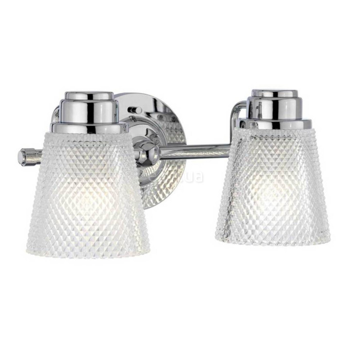 Бра Quintiesse QN-HUDSON2-BATH Hudson 2 Light Wall Light Polished Chrome · Quintiesse · quintiesse-qn-hudson2-bath