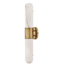 Бра Quintiesse QN-IBIZA-L-HB Hinkley Ibiza Ibiza Large LED Wall Light Heritage Brass, 21.5 Вт, 1730 лм, 3000К