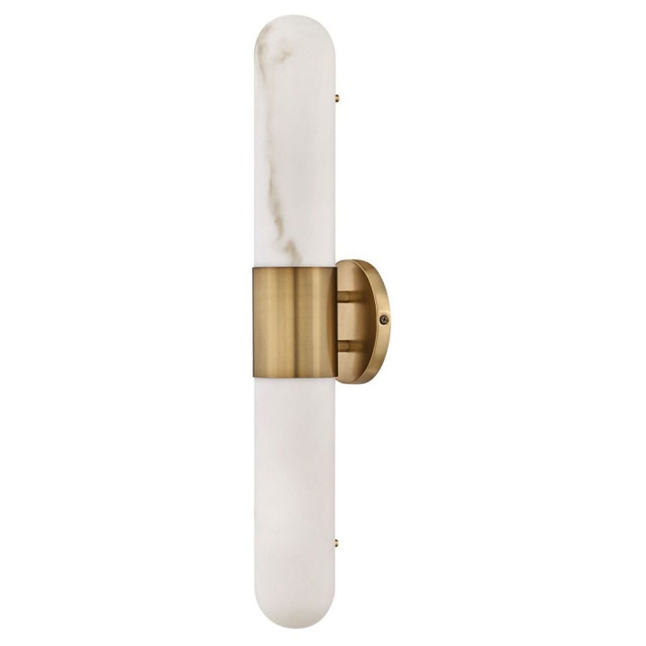 Бра Quintiesse QN-IBIZA-L-HB Hinkley Ibiza Ibiza Large LED Wall Light Heritage Brass, 21.5 Вт, 1730 лм, 3000К · Quintiesse · quintiesse-qn-ibiza-l-hb