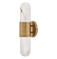 Бра Quintiesse QN-IBIZA-M-HB Hinkley Ibiza Ibiza Medium LED Wall Light Heritage Brass, 21.5 Вт, 1530 лм, 3000К