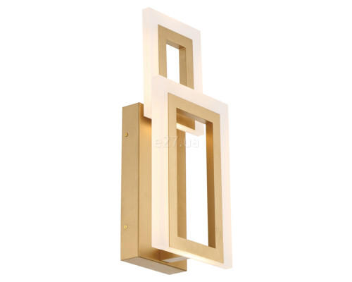 Бра Quintiesse QN-INIZIO-1W-BG Eurofase Inizio Inizio Wall Light Matte Gold, 20 Вт, 802 лм, 3000К