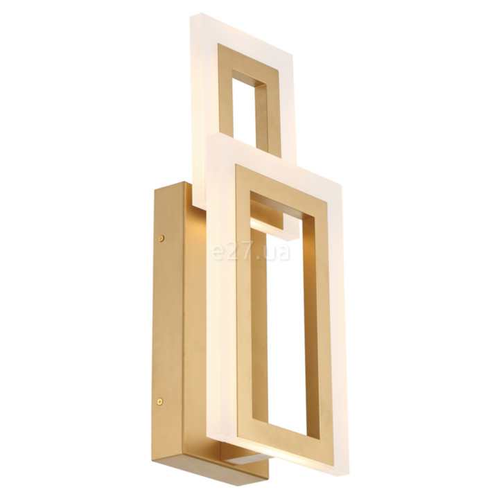 Бра Quintiesse QN-INIZIO-1W-BG Eurofase Inizio Inizio Wall Light Matte Gold, 20 Вт, 802 лм, 3000К · Quintiesse · quintiesse-qn-inizio-1w-bg
